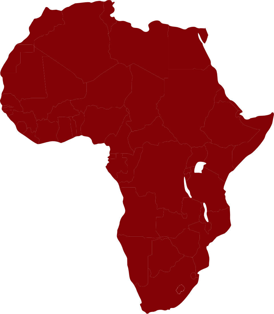 Mapa AFRICA
