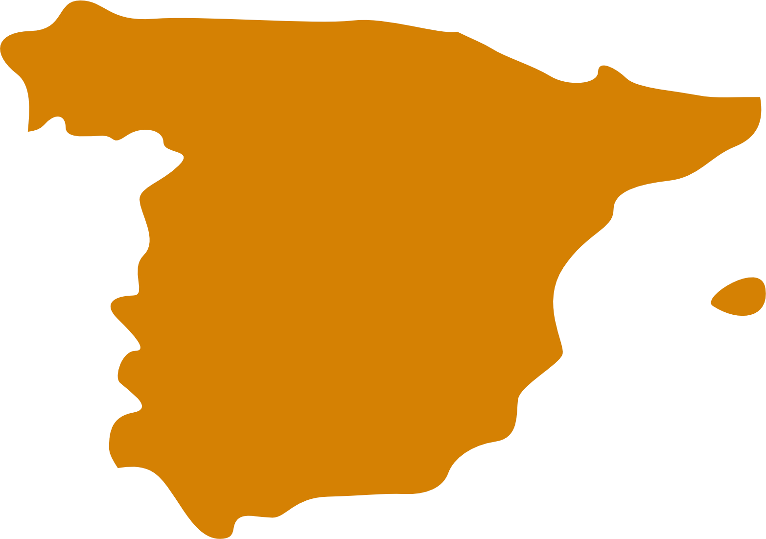 Mapa Espania
